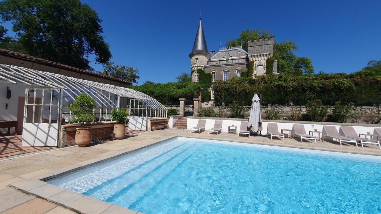Chateau Belle Epoque - Chambres D'Hotes & Gites Linxe Kültér fotó