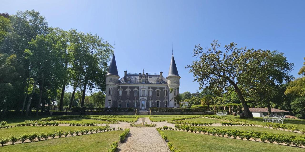 Chateau Belle Epoque - Chambres D'Hotes & Gites Linxe Kültér fotó